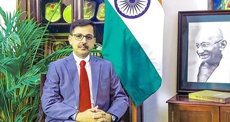 ঢাকায় পৌঁছেছে ভারতের নতুন হাইকমিশনার প্রণয় কুমার ভার্মা