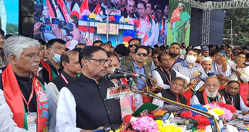 সারাবিশ্বে যেভাবে নির্বাচন হয় বাংলাদেশেও সেভাবেই হবে : ওবায়দুল কাদের