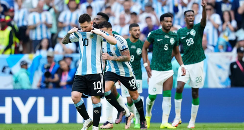 উড়ন্ত আর্জেন্টিনাকে মাটিতে নামিয়ে বিশ্বকাপ শুরু সৌদির