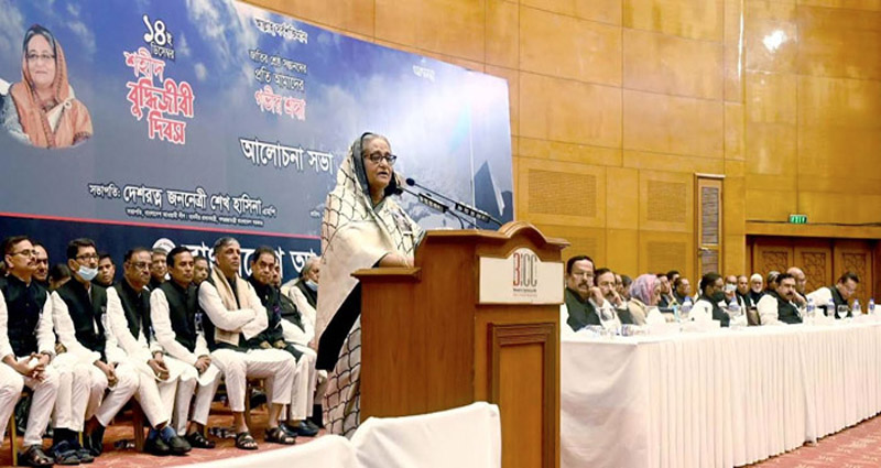আওয়ামী লীগ কখনো মানবাধিকার লঙ্ঘন করে না : প্রধানমন্ত্রী
