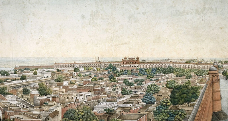 দিল্লি যেন শিল্পীর ক্যানভাস