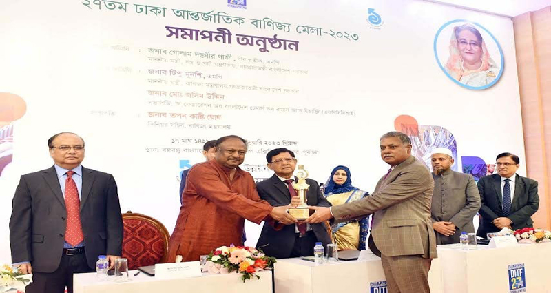 পূর্বাচলে আন্তর্জাতিক বাণিজ্য মেলায় ৩৫ লাখ দর্শনার্থী, ১০০ কোটি টাকার কেনা-বেচা