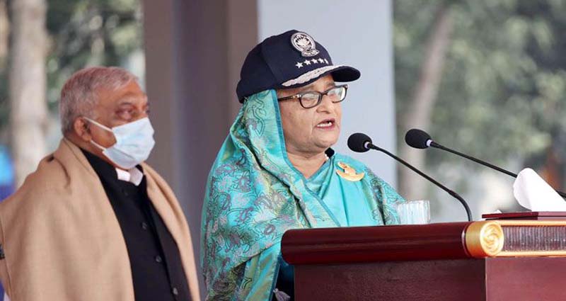 ‘স্মার্ট বাহিনী’ হিসেবে গড়ে তোলা হবে পুলিশকে : প্রধানমন্ত্রী