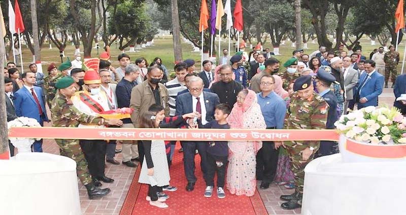 দর্শনার্থীদের জন্য সীমিত পরিসরে উন্মুক্ত হচ্ছে বঙ্গভবন
