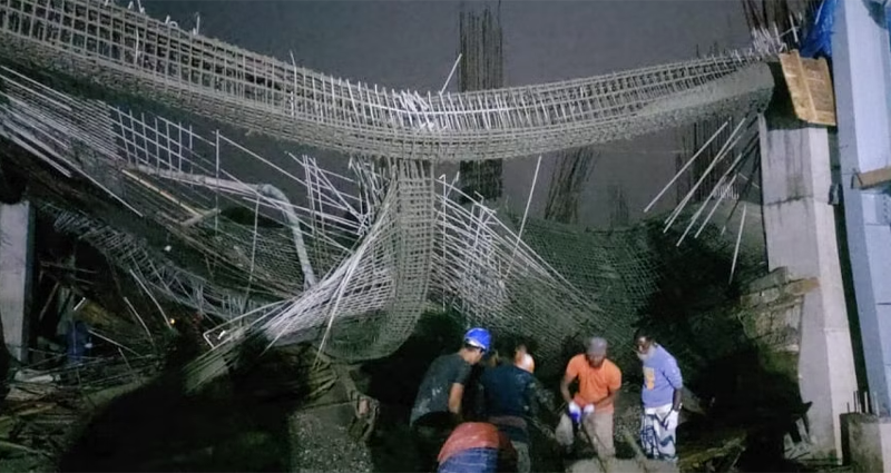 শ্রীপুরে নির্মাণাধীন গার্মেন্টস ভবনের ছাদ ধসে ২ শ্রমিক নিহত