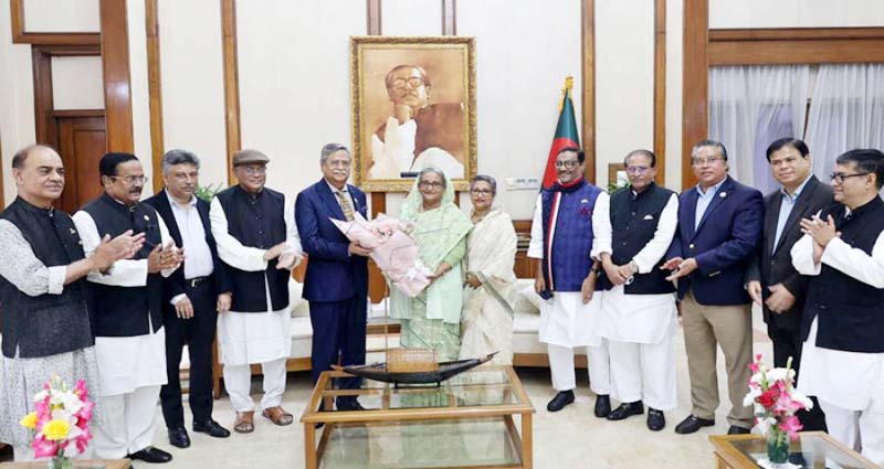 রাষ্ট্রপতি পদে মনোনয়ন পাওয়া সাহাবুদ্দিন চুপ্পুকে প্রধানমন্ত্রীর শুভেচ্ছা