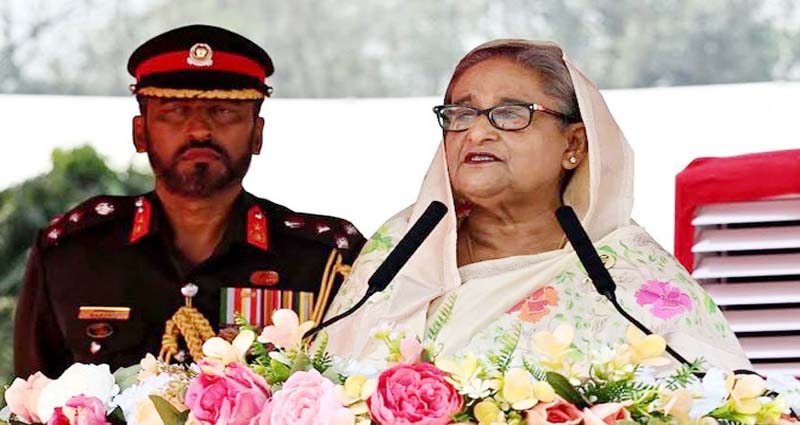 দেশ রক্ষায় সশস্ত্র বাহিনীকে সক্ষম করে গড়ে তোলা হচ্ছে : প্রধানমন্ত্রী