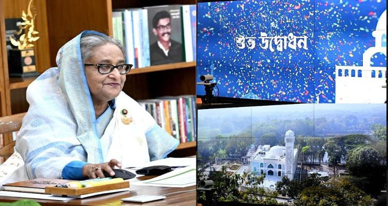 আরো ৫০টি মডেল মসজিদ উদ্বোধন করলেন প্রধানমন্ত্রী