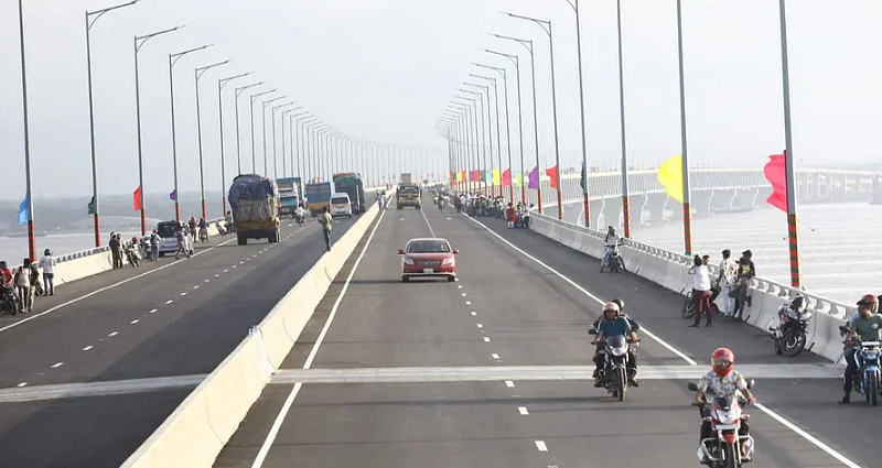 ঈদযাত্রায় পদ্মা সেতুতে চলবে মোটরসাইকেল