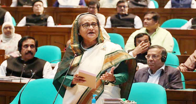৭০ অনুচ্ছেদ সরকারকে স্থিতিশীলতা দেয় : সংসদে প্রধানমন্ত্রী