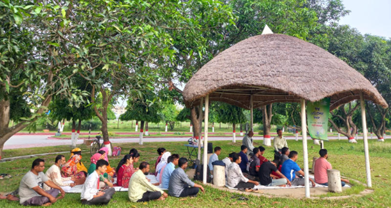 গাজীপুরে বিশ্ব মেডিটেশন দিবস পালিত