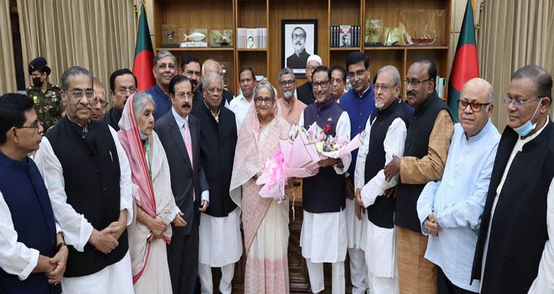 তৃণমূল থেকে আওয়ামী লীগকে আরও শক্তিশালী করতে নেতৃবৃন্দের প্রতি প্রধানমন্ত্রীর আহ্বান