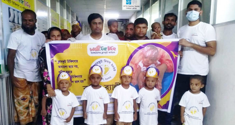 চিকিৎসায় মুগুর পা সম্পূর্ণরূপে ভাল হয়