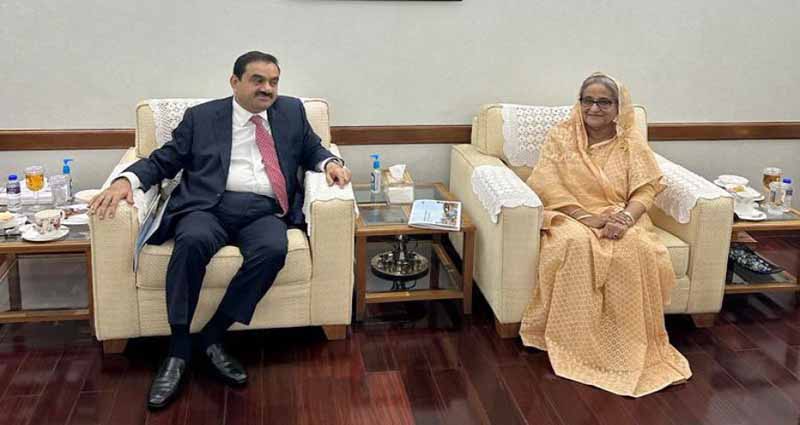 প্রধানমন্ত্রীর সঙ্গে সাক্ষাৎ করলেন গৌতম আদানি