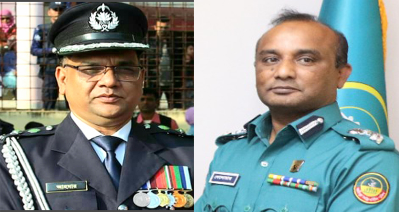 জিএমপি’র অতিরিক্ত কমিশনারসহ ৩৫ জন অতিরিক্ত ডিআইজির রদবদল