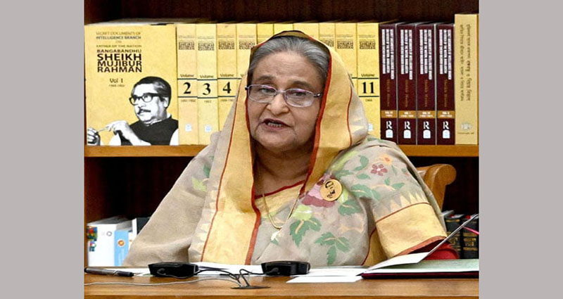 বিএনপি শুধু ধ্বংস ও লুটপাট করতে জানে জনগণের সেবা করতে জানে না : প্রধানমন্ত্রী