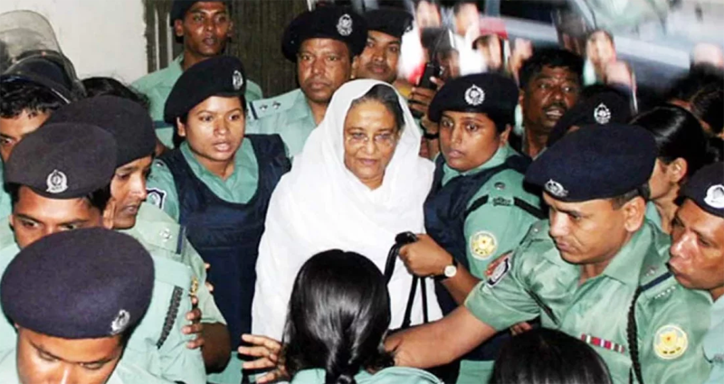 শেখ হাসিনার কারাবন্দি দিবস আজ