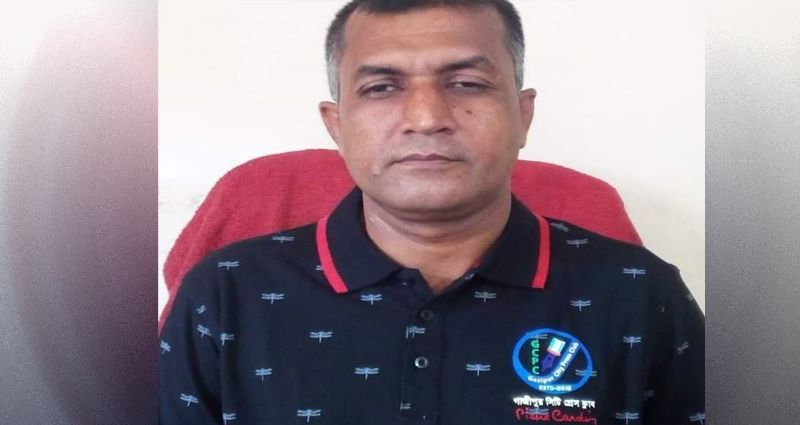 কাপাসিয়ায় ড্রামট্রাক চাপায় সাংবাদিক মঞ্জুর হোসেন মিলন নিহত