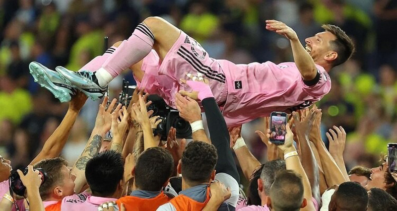 ইন্টার মায়ামিতে উৎসবে দিন কাটছে মেসির