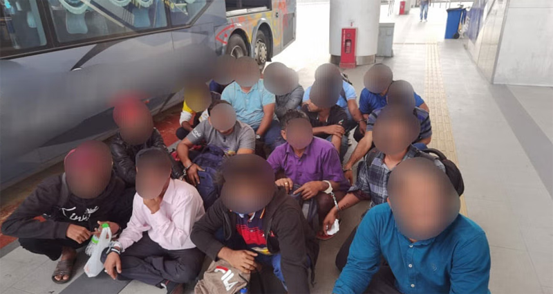 অবৈধভাবে মালয়েশিয়ায় প্রবেশ: ২০ বাংলাদেশিসহ ৩৬ বিদেশি গ্রেপ্তার