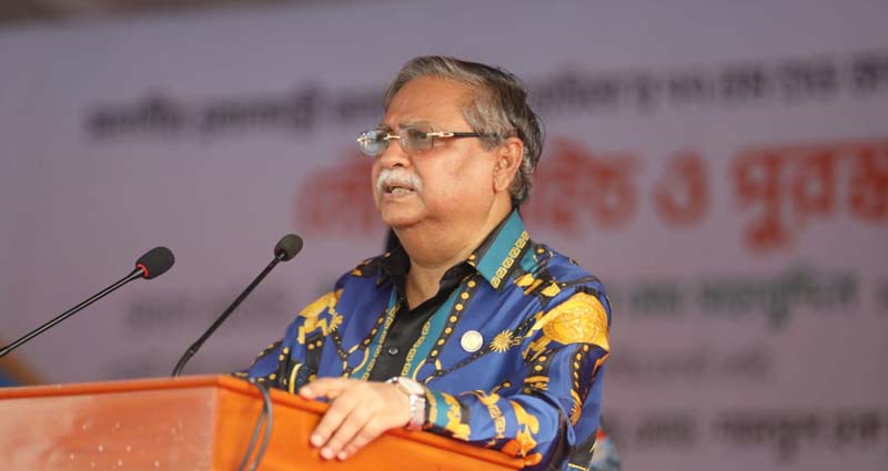 ষড়যন্ত্র মোকাবিলা করে প্রধানমন্ত্রীর দেখানো পথে এগিয়ে যাবে বাংলাদেশ: রাষ্ট্রপতি
