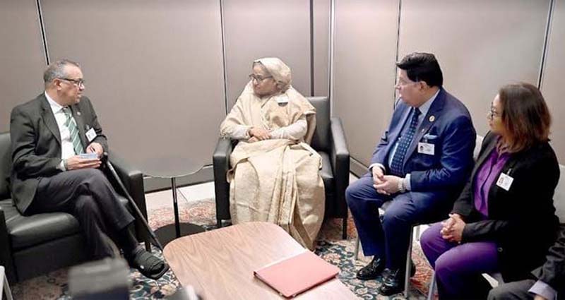 সার্বিক স্বাস্থ্য উন্নয়নে বাংলাদেশ সরকারের প্রশংসা বিশ্ব স্বাস্থ্য সংস্থার