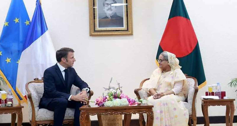 বাংলাদেশের উন্নয়নে সহযোগিতা অব্যাহত রাখবে ফ্রান্স: প্রধানমন্ত্রী