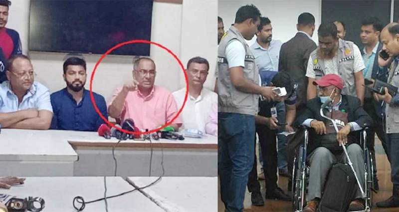 বাইডেনের ‘কথিত উপদেষ্টা’ বিমানবন্দর থেকে ডিবি হেফাজতে