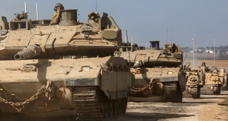 গাজায় ইসরায়েলের স্থল অভিযান শুরু