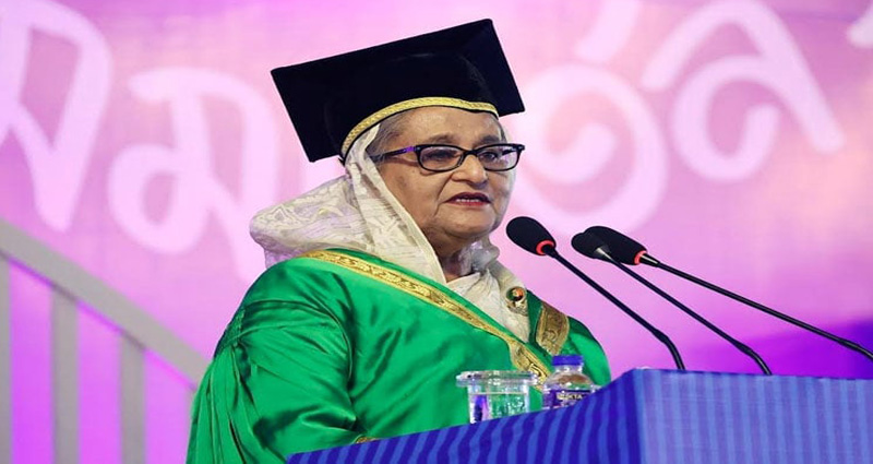 জ্ঞান-বিজ্ঞানে সমৃদ্ধ বাংলাদেশকে গড়ে তুলতে চান প্রধানমন্ত্রী