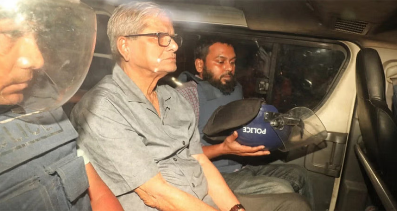 ডিবি কার্যালয় থেকে আদালতে মির্জা ফখরুল