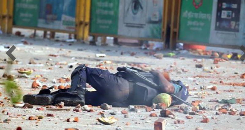 বিএনপির সঙ্গে সংঘর্ষে পুলিশের এক সদস্য নিহত, আহত ৪০