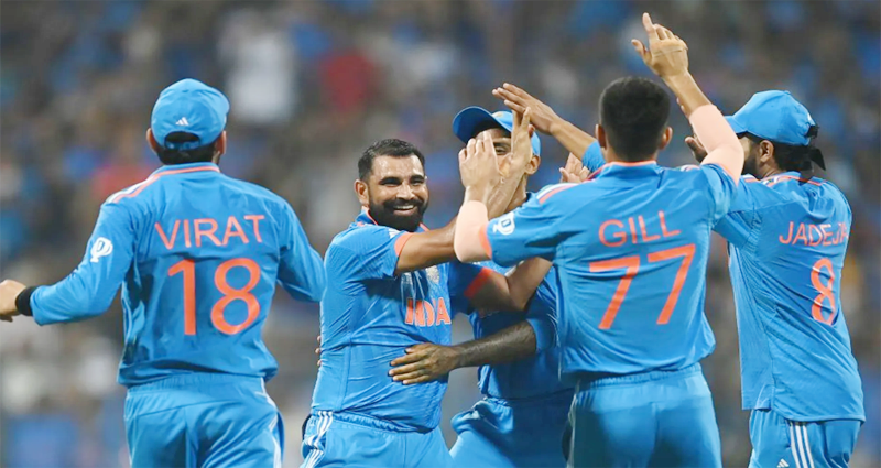 লঙ্কানদের গুঁড়িয়ে সবার আগে সেমিফাইনালে ভারত