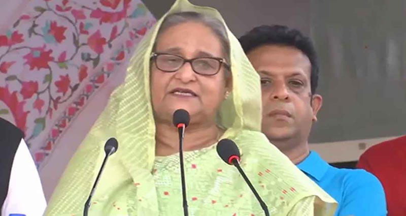 মানুষ পুড়িয়ে মারাই হচ্ছে বিএনপি-জামায়াতের কাজ : প্রধানমন্ত্রী