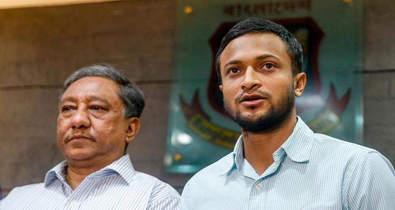 সাকিব-পাপনের পদত্যাগ চেয়ে আইনি নোটিশ