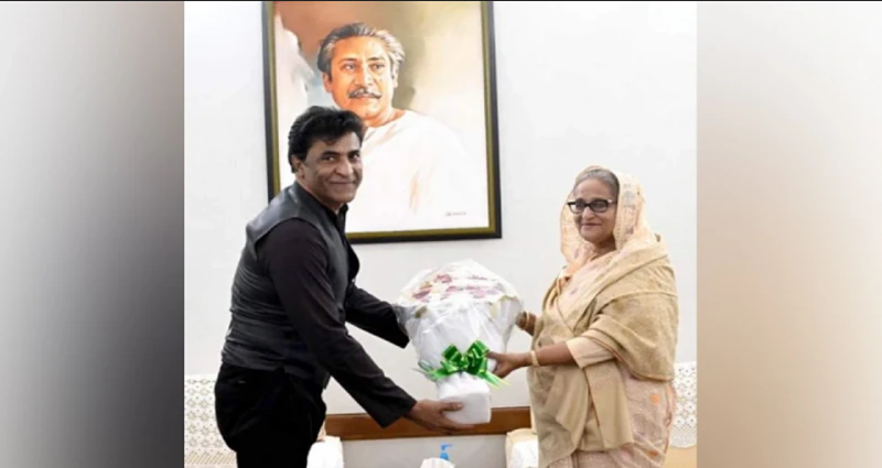 অভিনন্দন বার্তা নিয়ে গণভবনে পাকিস্তানের হাইক‌মিশনার