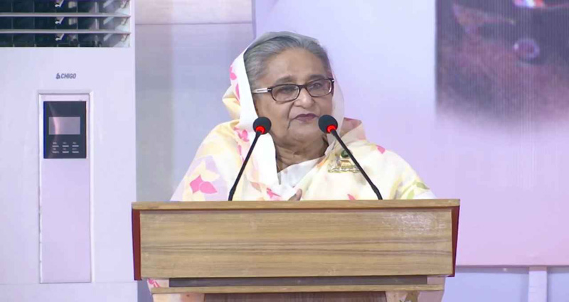 আ.লীগ প্রতিহিংসার রাজনীতি করে না, উন্নয়ন করে জবাব দেয় : শেখ হাসিনা