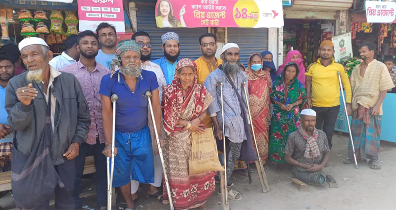 ভাইস চেয়ারম্যান পদপ্রার্থী আ.লীগ নেতার উদ্যোগে ভিক্ষুক সমিতি গঠন!