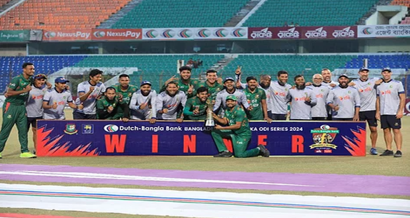 শ্রীলঙ্কাকে উড়িয়ে ওয়ানডে সিরিজ জিতলো বাংলাদেশ