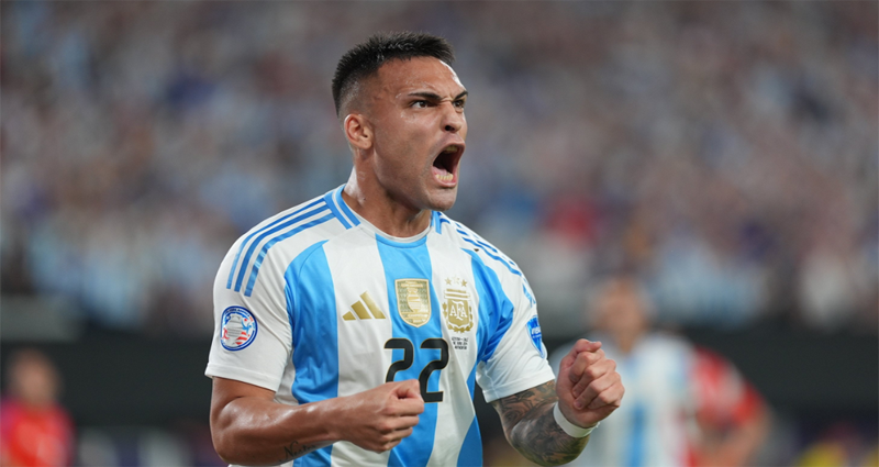 চিলির বিপক্ষে জয়ে কোয়ার্টার ফাইনালে আর্জেন্টিনা