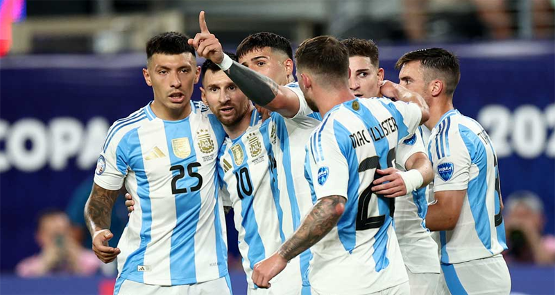 কানাডাকে উড়িয়ে কোপার ফাইনালে আর্জেন্টিনা