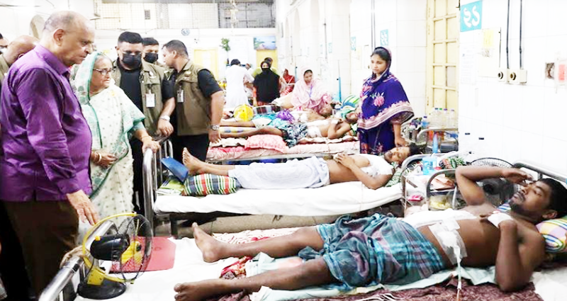 সহিংসতায় আহতরা যেই দলেরই হোক চিকিৎসার দায়িত্ব নেবে সরকার : প্রধানমন্ত্রী