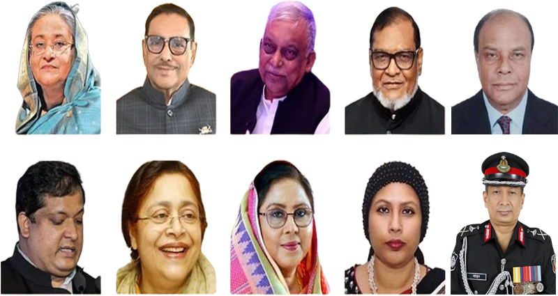 গাজীপুরে শেখ হাসিনা, ওবায়দুল কাদেরসহ ১৫৫ জনের নামে হত্যা মামলা