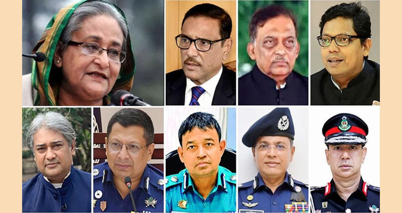 আন্তর্জাতিক অপরাধ ট্রাইব্যুনালে শেখ হাসিনাসহ ৯ জনের বিরুদ্ধে গণহত্যার অভিযোগ