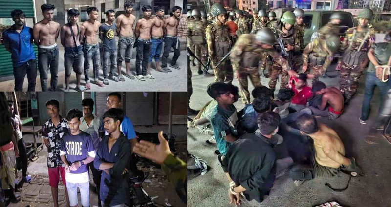 রাজধানীতে রাতভর ডাকাতির খবর, জনমনে আতঙ্ক: আটক ২৯