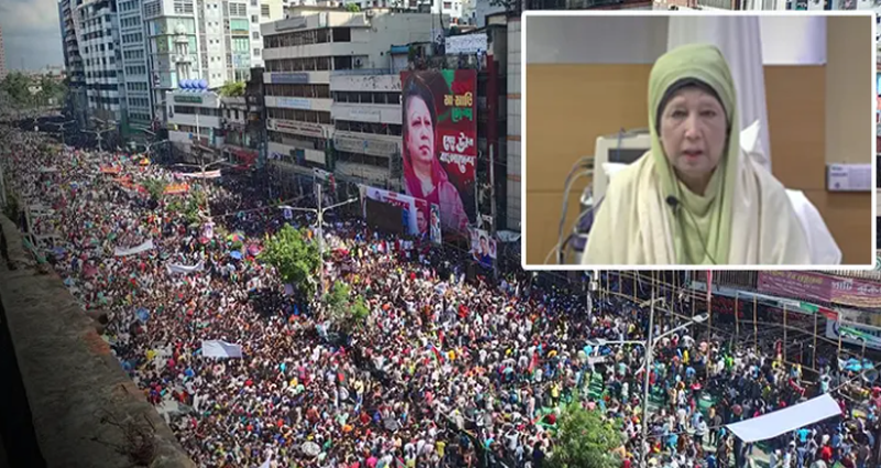 প্রতিশোধ নয়, আসুন শান্তি ও জ্ঞানভিত্তিক সমাজ গড়ে তুলি : খালেদা জিয়া
