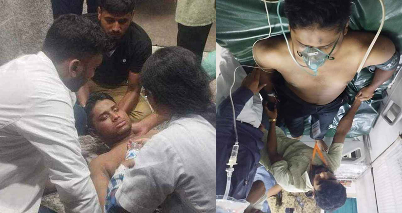 সংঘর্ষে গুরুতর আহত হয়ে ঢামেকে সমন্বয়ক হাসনাত আব্দুল্লাহ
