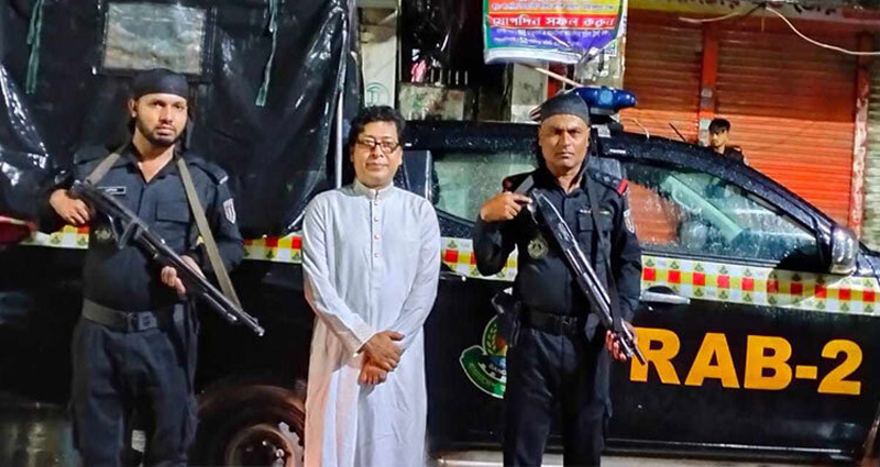 সাবেক জনপ্রশাসনমন্ত্রী ফরহাদ হোসেনকে গ্রেপ্তার করেছে র‍্যাব-২