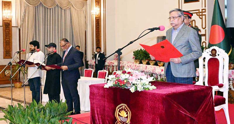 উপদেষ্টাদের দায়িত্বে রদবদল