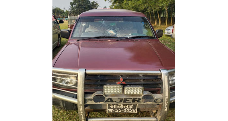 শ্রীপুরে উচ্ছেদ অভিযানে ইউএনও’র গাড়ি ভাঙচুর, এসিল্যান্ডসহ আহত ১০